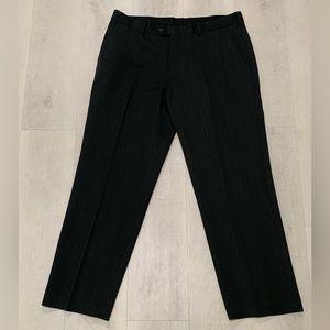 IZOD Slacks Dress Pants Black 36x30 Like New